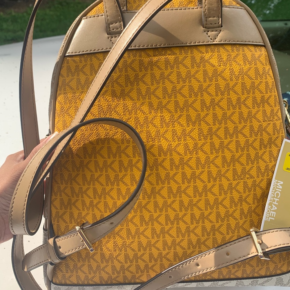 Michael Kors Signature Rhea Backpack - Picture 6 of 10